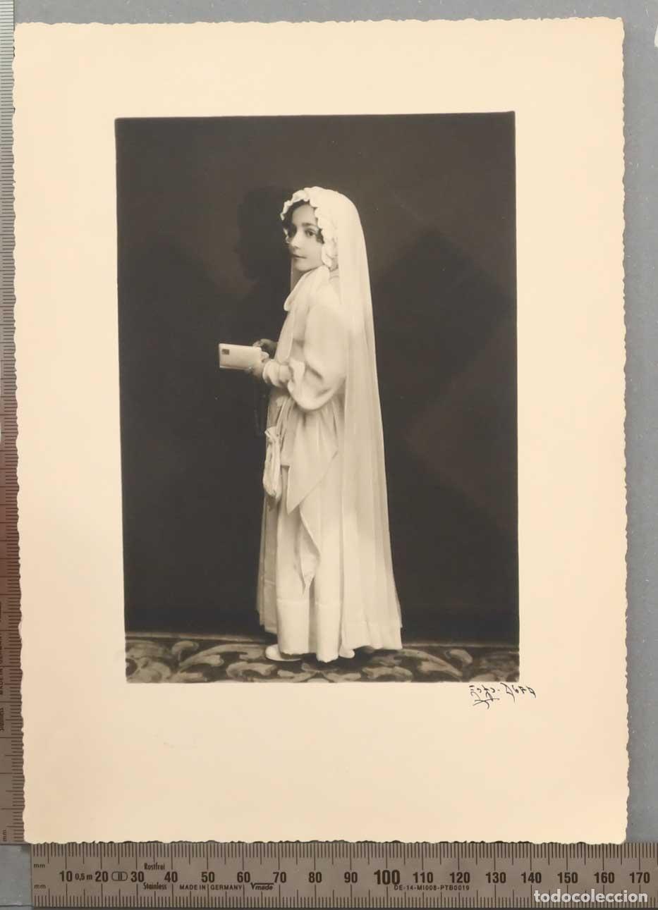 Antique Photography: FOTOGRAFIA. NI&Ntilde;A COMUNION