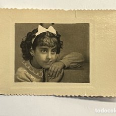 Fotografía antigua: RUZAFA VALENCIA. FOTOMATÓN. LA NIÑA DEL TURBANTE. M. FOTO, RUZAFA (A.1939) GUERRA CIVIL