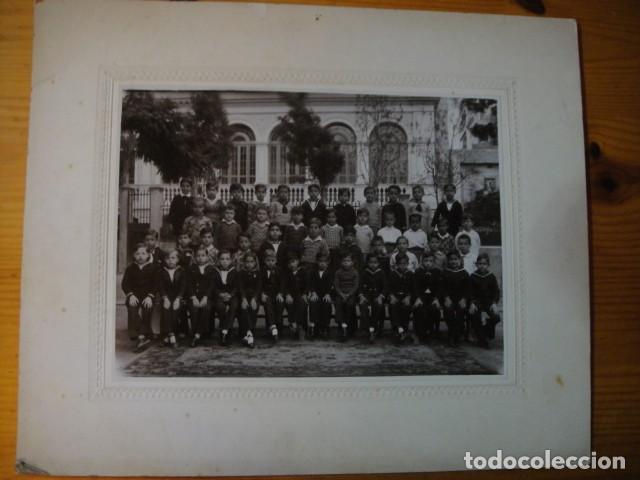 Fotograf&iacute;a antigua: fotografia grupo escolar