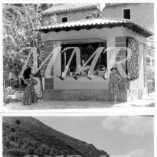 Fotografía antigua: EL CARCHEL (JAEN) HOTEL OASIS (LOTE DE 3 FOTOGRAFIAS) 12,7 X 17,8 CM. EN PAPEL MATE
