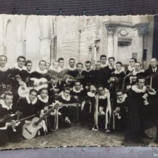 Fotografía antigua: ANTIGUA FOTOGRAFIA MUSICOS TUNA REPORTAJES SANTOS CORDOBA 1950