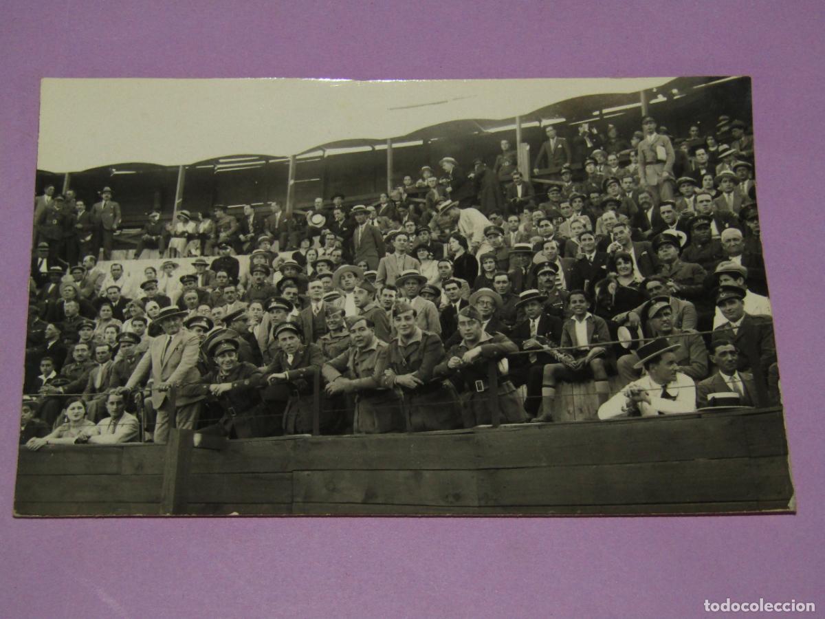 Fotografia antica: Antigua Fotograf&iacute;a de Zarco y L&oacute;pez Oficiales en la Plaza de Toros de Melilla - A&ntilde;os 1930s.