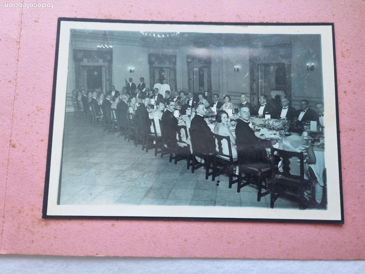 Fotograf&iacute;a antigua: CUBA FOTO BANQUETE COMPA&Ntilde;IA SHELL 1930 V5