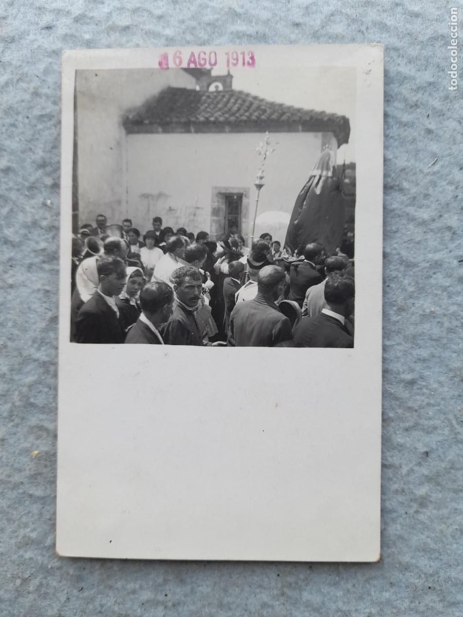 Antique Photography: Fotograf&iacute;a Antigua de Galicia. Procesi&oacute;n. Agosto de 1913.
