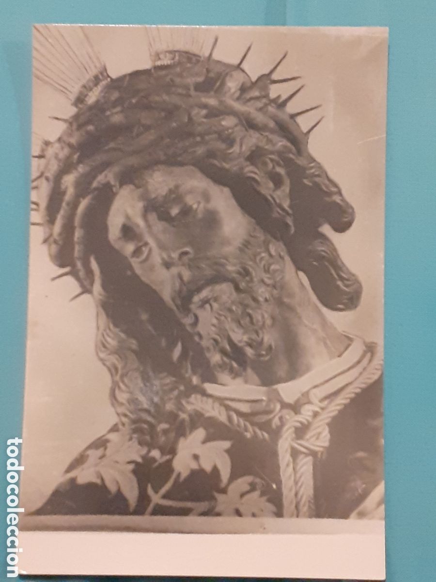 Antique Photography: ANTIGUA FOTO CRISTO GRAN PODER. SEMANA SANTA SEVILLA
