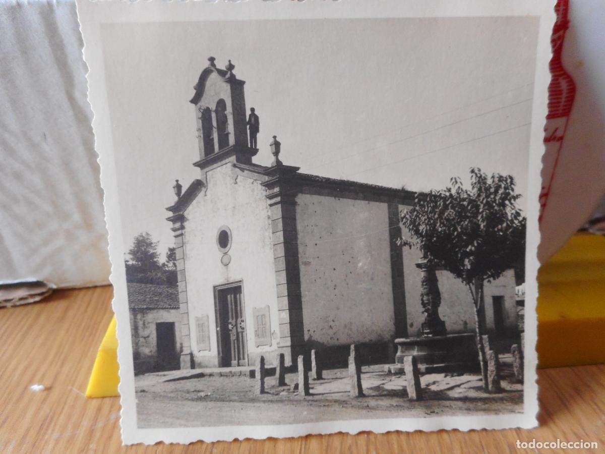 Alte Fotografie: ANTIGUA FOTOGRAFIA CAPILLA REMEDIOS. PONTEAREAS PUENTEAREAS PONTEVEDRA A&Ntilde;OS 20