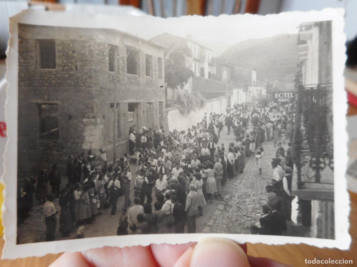 Fotograf&iacute;a antigua: ANTIGUA FOTOGRAFIA DE PROCESION GALICIA? HOTEL MARCO.