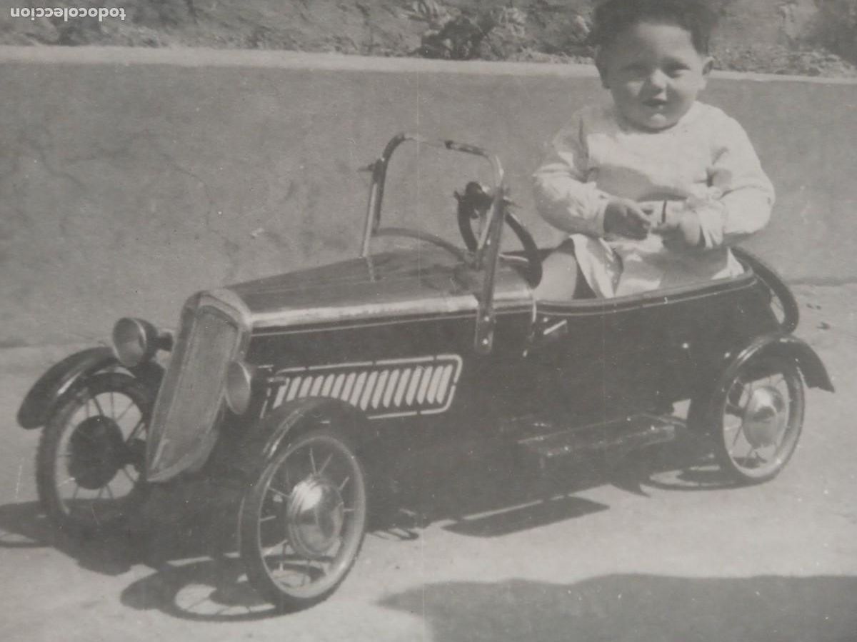 Fotograf&iacute;a antigua: Fotograf&iacute;a: COCHE de PEDALES SAUQUILLO (DENIA)