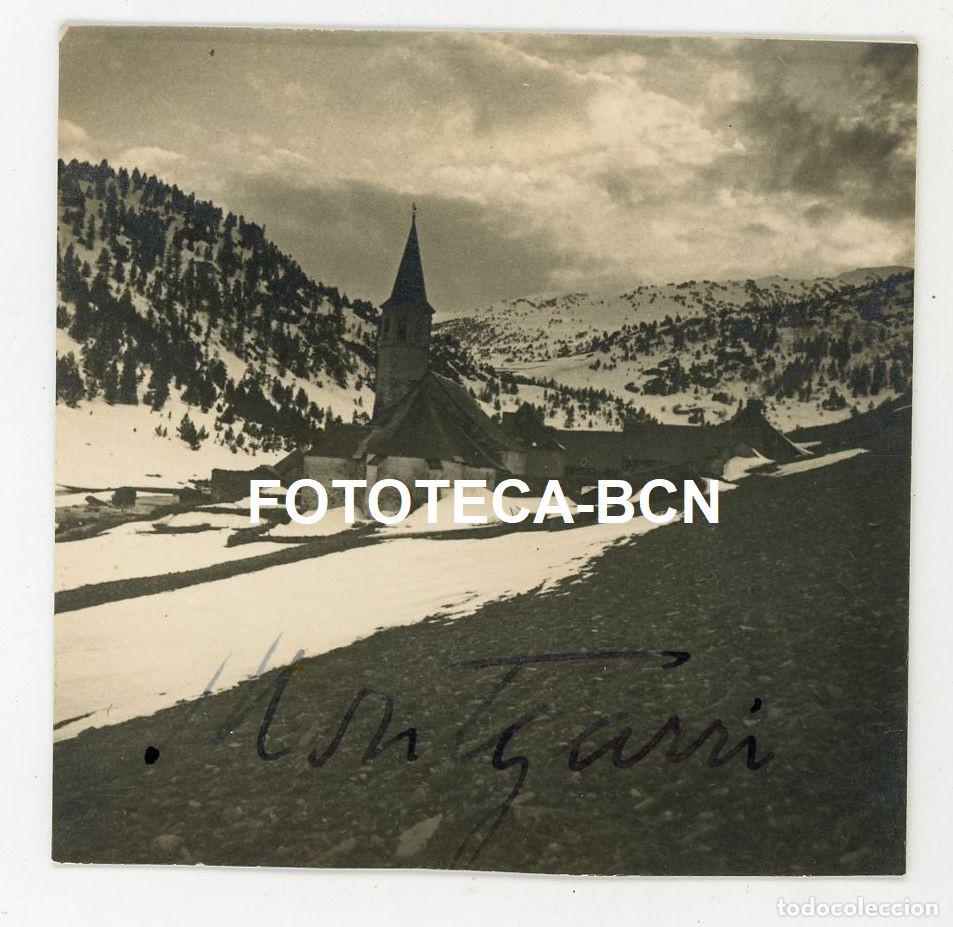 Fotograf&iacute;a antigua: FOTO ORIGINAL MONTGARRI VALL D'ARAN ARAN A&Ntilde;OS 40/50
