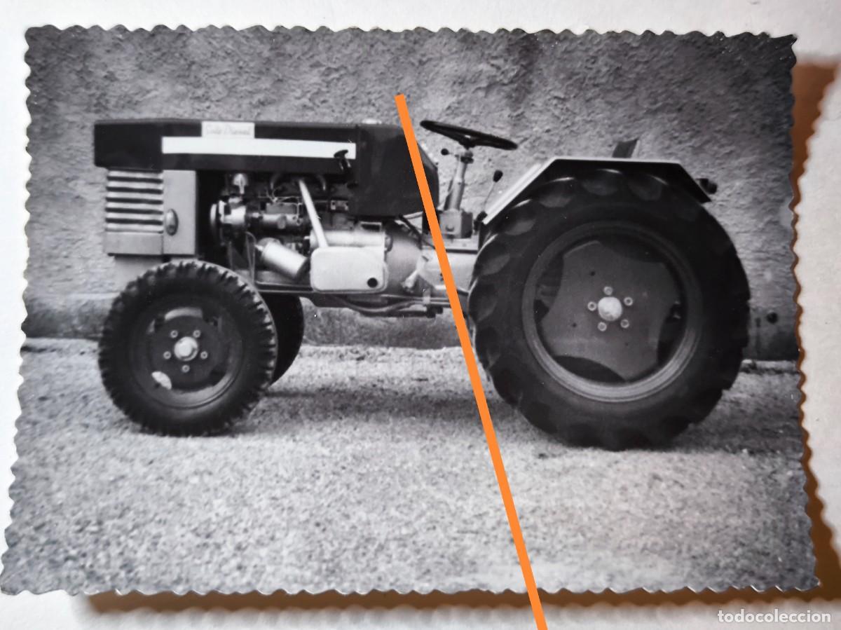 Photographie ancienne: Antigua fotograf&iacute;a. Tractor, a&ntilde;os 50/60.