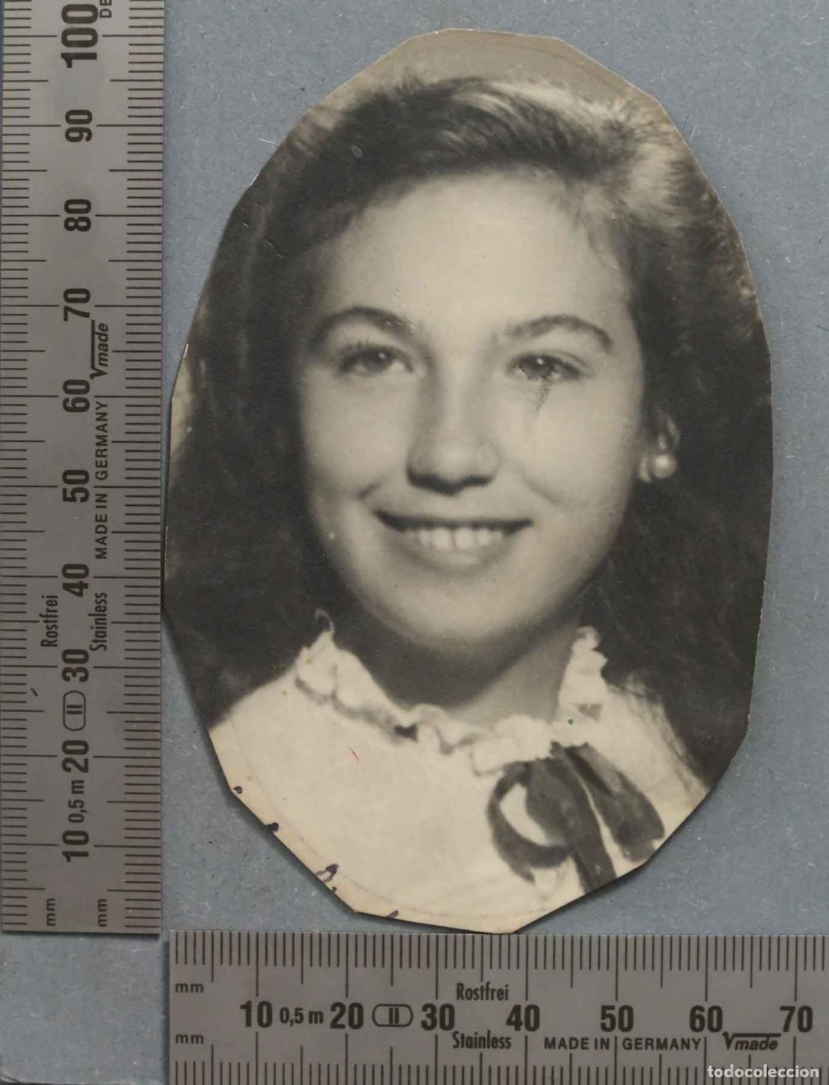 Fotografia antiga: FOTOGRAFIA. RETRATO NI&Ntilde;A. TREBOL CORU&Ntilde;A