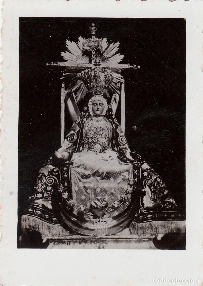 Fotograf&iacute;a antigua: Preciosa foto. Virgen. Nuestra Se&ntilde;ora de las Angustias de Granada. A&ntilde;os 30? h aa