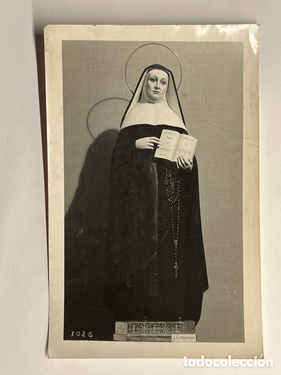 Alte Fotografie: BARCELONA. Talleres Reixach-Campany&aacute;. Santa Rita ? talleres de escultura Sucesor Viuda REIXACH