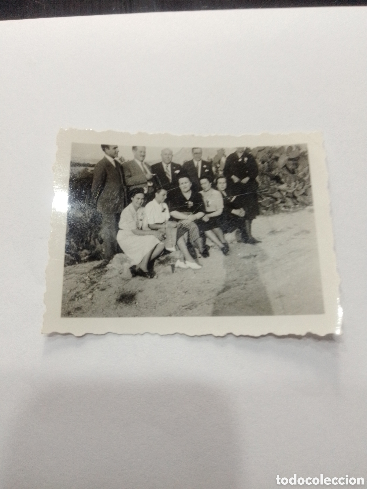 Fotografia antiga: Foto personas canarias