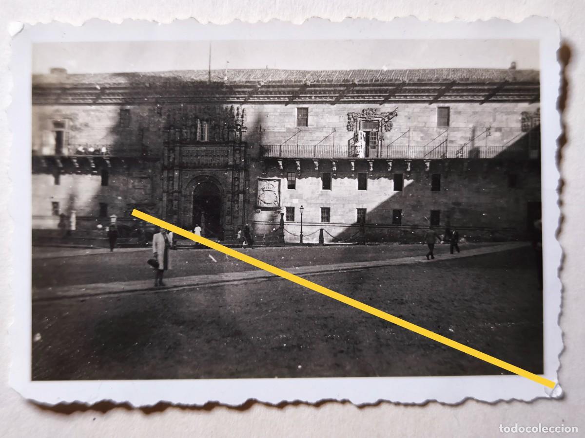 Alte Fotografie: Antigua fotograf&iacute;a. Hospital Santiago de Compostela. A&ntilde;os 40.