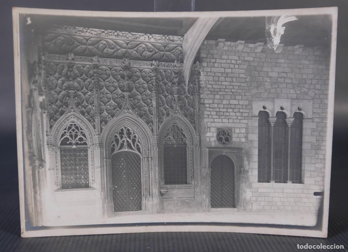 Fotografia antiga: Fotograf&iacute;a interior Iglesia a&ntilde;os 20-30