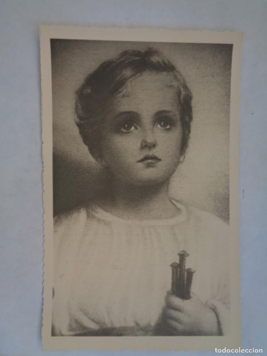 Fotograf&iacute;a antigua: FOTO DE UN DIBUJO DEL NI&Ntilde;O JESUS , A&Ntilde;OS 40