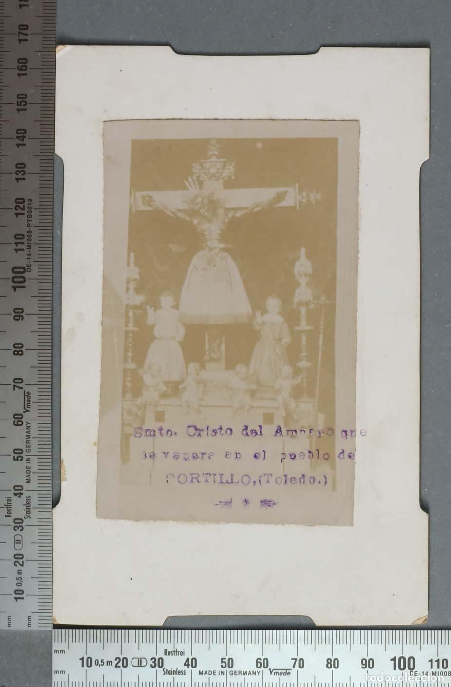 Antique Photography: FOTOGRAFIA. STO CRISTO DEL AMPARO EN ANDAS. PORTILLO TOLEDO. &iquest;CON LOS SANTOS COSME Y DAMIAN?