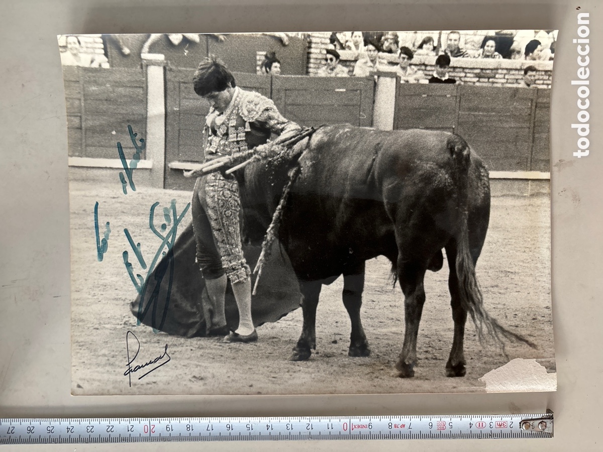 Fotograf&iacute;a antigua: FOTO. TARDE DE TOROS CON VICENTE RUIZ SORO. FOTOGRAFO?.