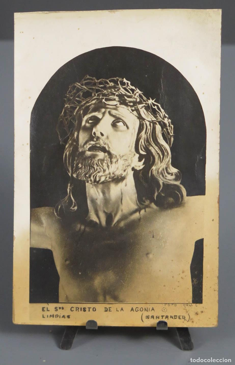 Antique Photography: FOTOGRAFIA POSTAL. CRISTO DE LIMPIAS. &iquest;FOTO ROLL?