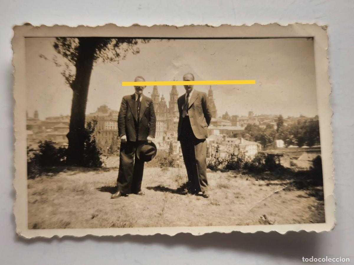 Fotografia antica: Antigua fotografia. Santiago de Compostela. A&ntilde;os 30/40