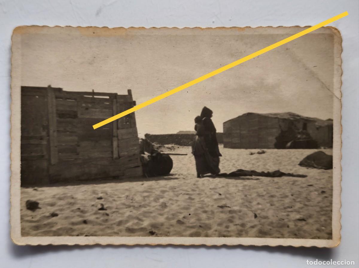 Fotografia antiga: Antigua fotograf&iacute;a. Protectorado espa&ntilde;ol en &Aacute;frica sin identificar. A&ntilde;os 40/50
