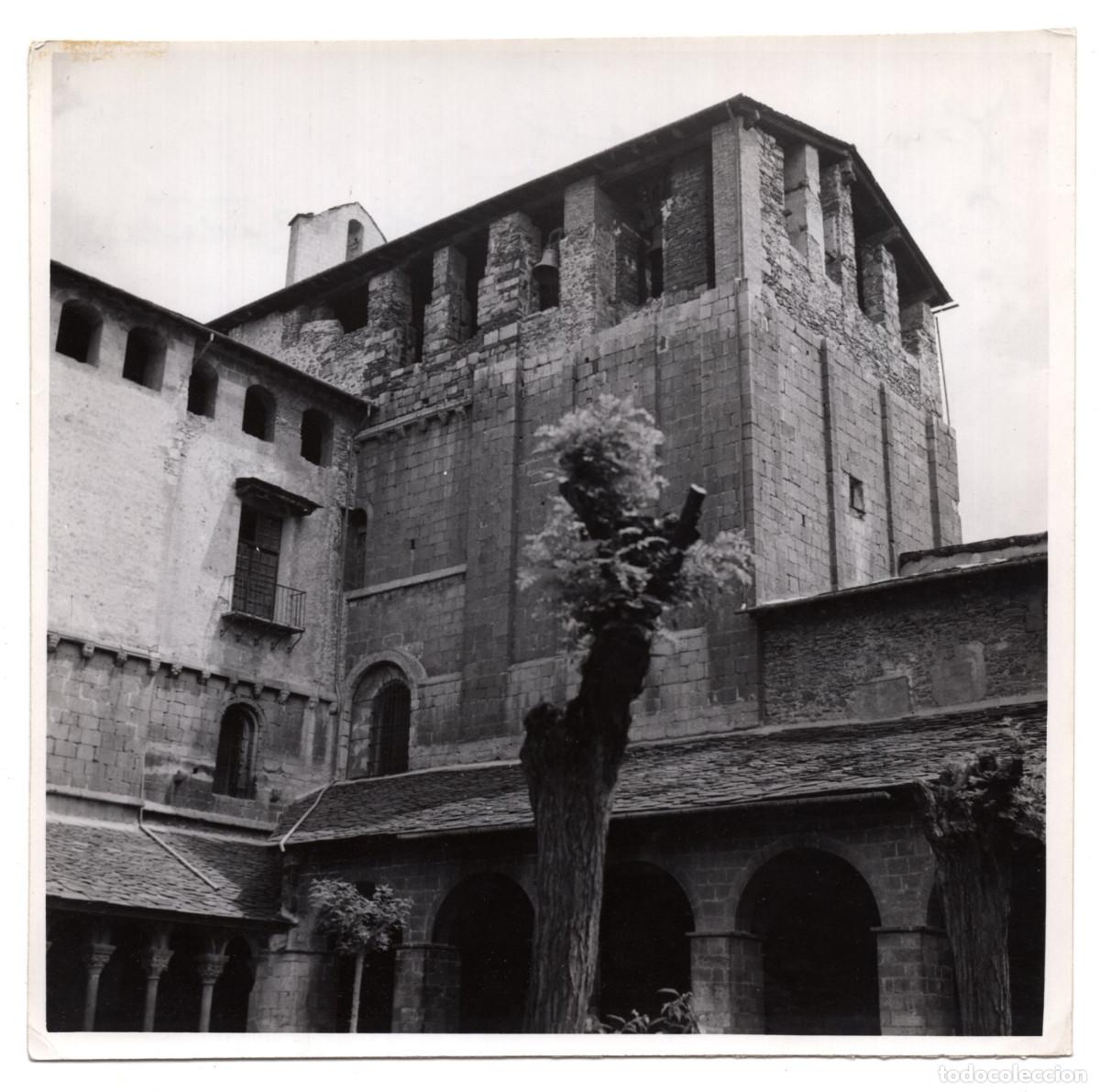 Antique Photography: LA SEU D'URGELL.(L&Eacute;RIDA).- CAMPANARIO DE LA CATEDRAL. FOTO MARQUES SANTA MARIA DEL VILLAR. 17,5X17,5