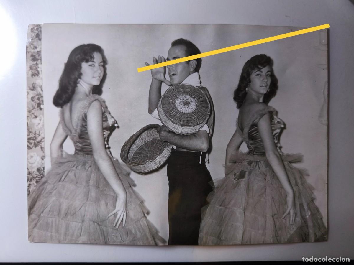 Fotograf&iacute;a antigua: Antigua fotograf&iacute;a. Artista. Bailaor. A&ntilde;os 60.