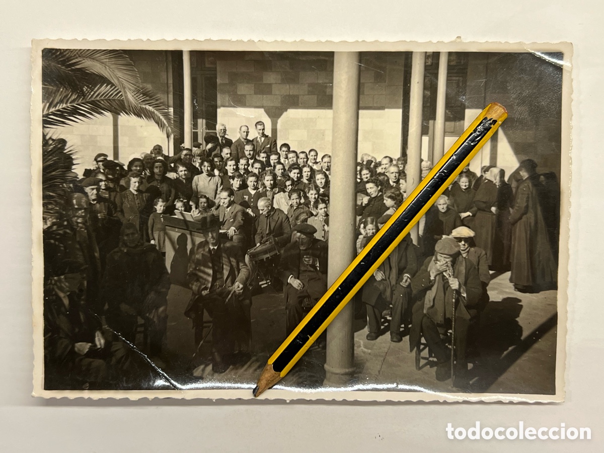 Fotografia antica: ARENYS DE MAR Barcelona. Fotograf&iacute;a. Asilo Torrent. Jornadas de puertas abiertas .. (h.1950?)