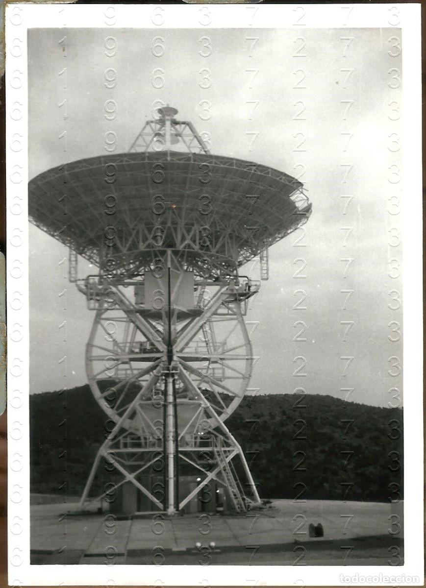 Fotograf&iacute;a antigua: FRESNEDILLA NASA ESTACION ESPACIAL DE SEGIUIMIENTO APOLO 11X7 1966 FOTOGRAFIA LM10