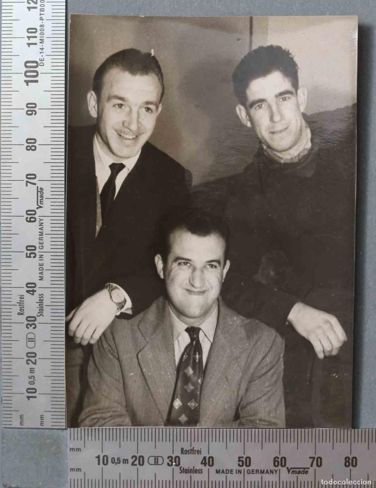 Fotograf&iacute;a antigua: FOTOGRAFIA. TRES AMIGOS. 1950