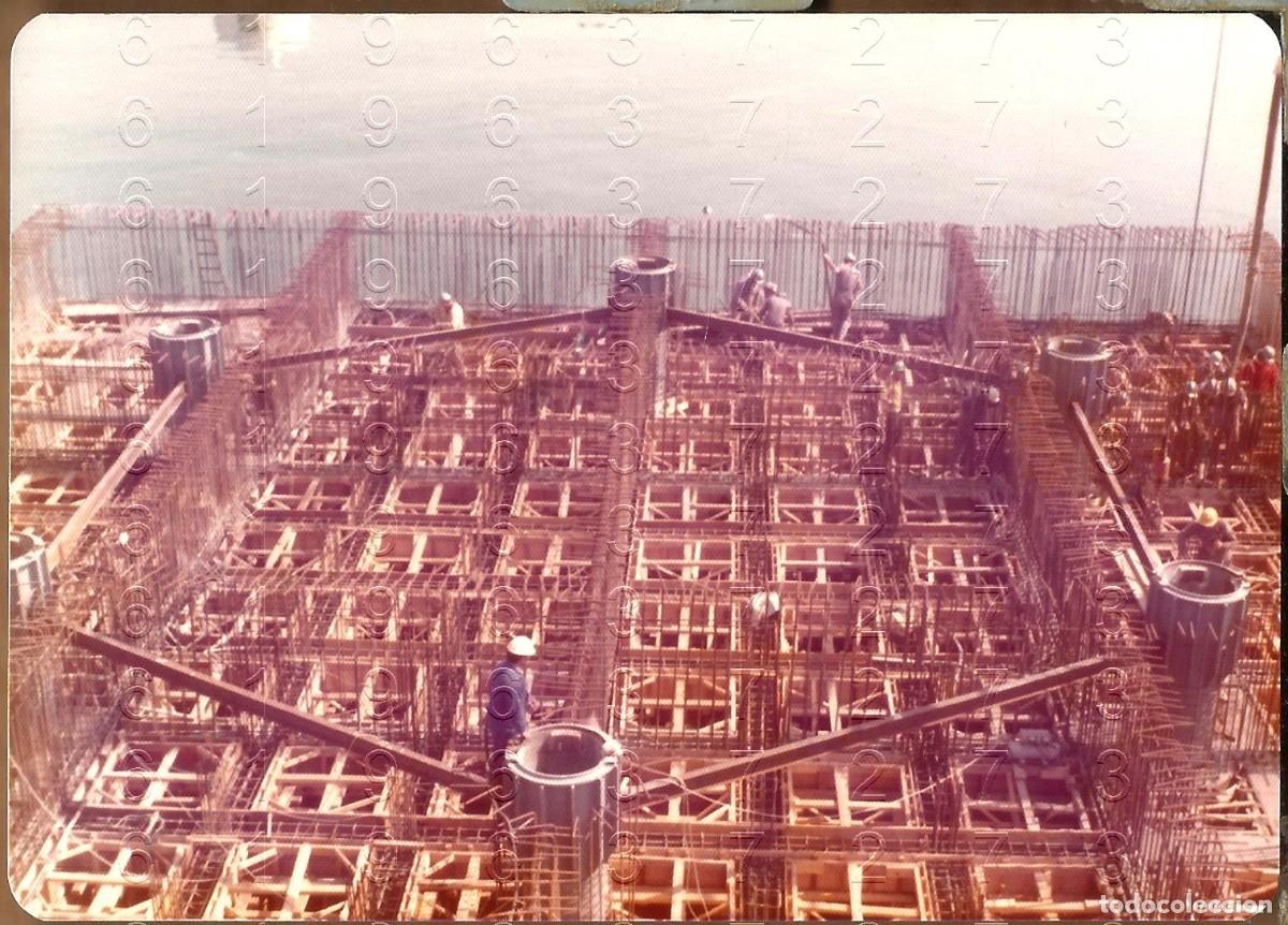 Alte Fotografie: ALGECIRAS REFINERIA CEPSA DRAGADOS Y CONSTRUCCIONES FOTOGRAFIA UNICA 12X9 LM13