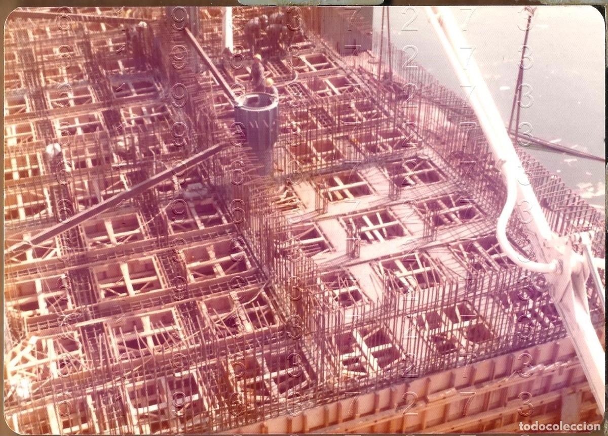 Fotografia antica: ALGECIRAS REFINERIA CEPSA DRAGADOS Y CONSTRUCCIONES FOTOGRAFIA UNICA 12X9 LM13