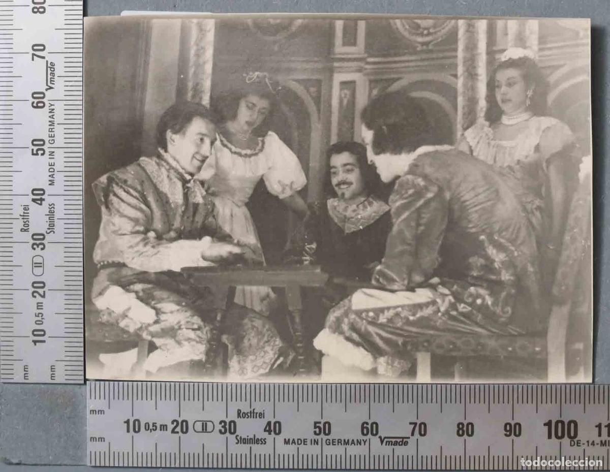 Fotograf&iacute;a antigua: FOTOGRAFIA. OBRA DE TEATRO. GOMEZ MATESANZ