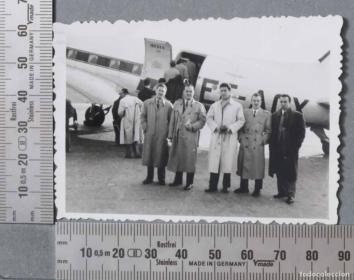 Antique Photography: FOTOGRAFIA. AVION IBERIA