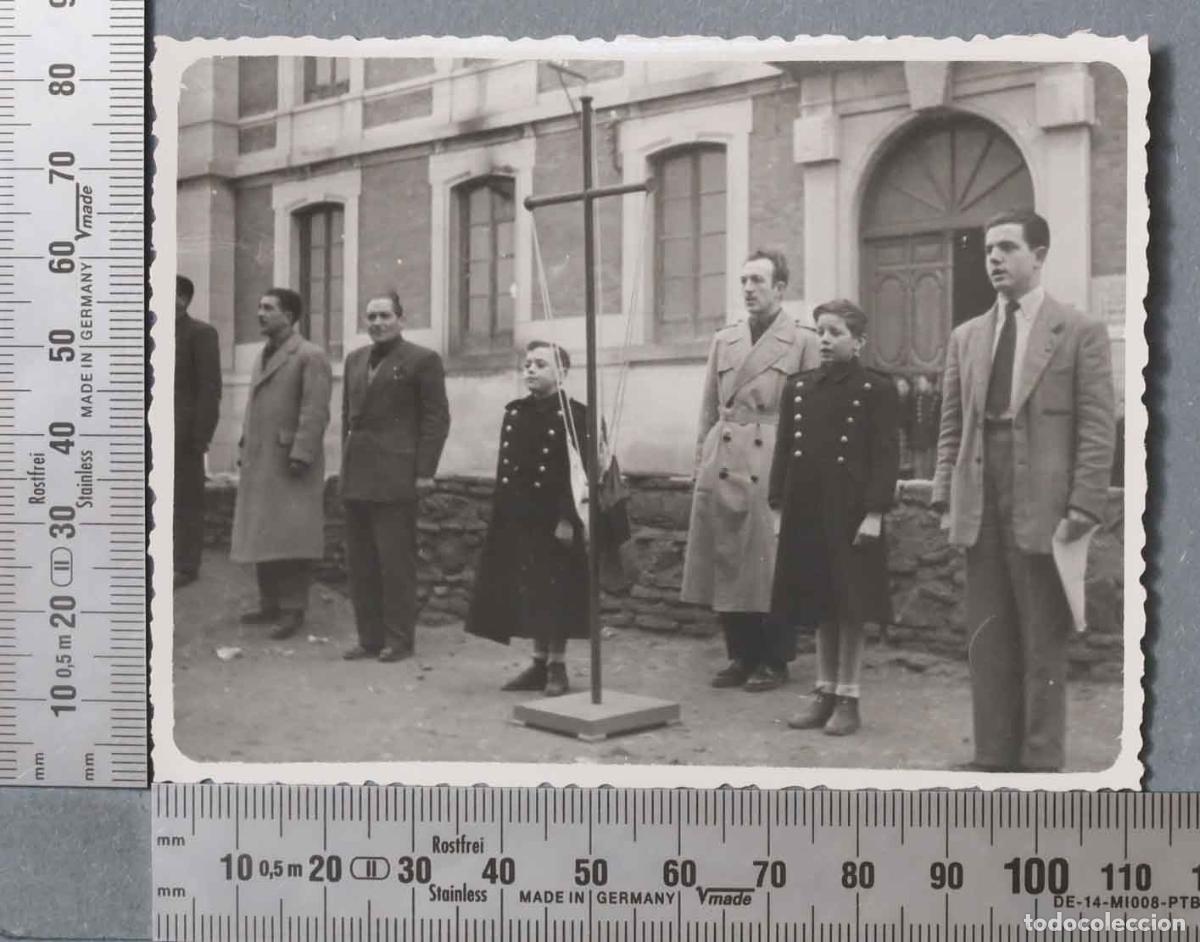 Photographie ancienne: FOTOGRAFIA. ACTO FALANGISTA ESCUELA