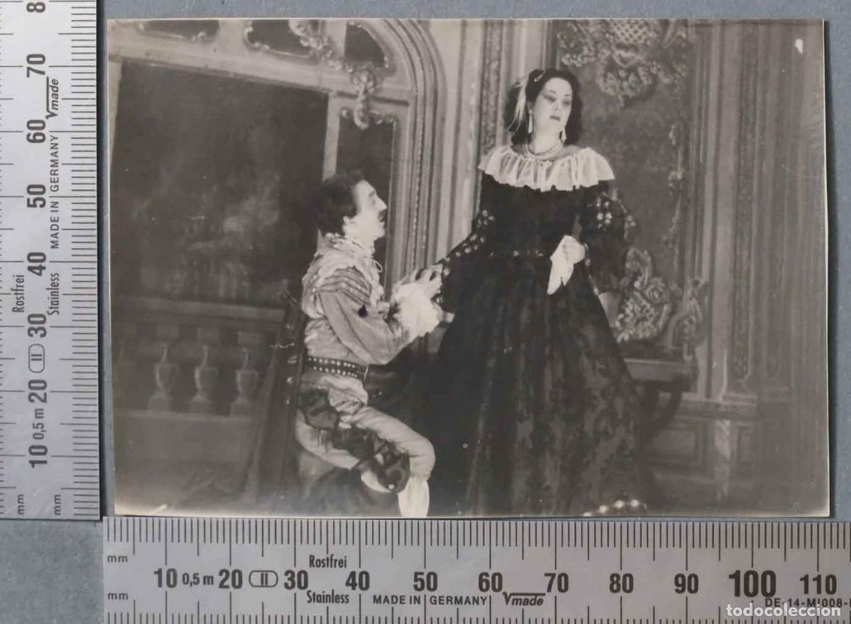 Photographie ancienne: FOTOGRAFIA. OBRA DE TEATRO CLASICO