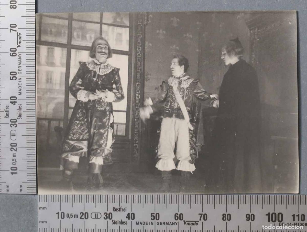 Photographie ancienne: FOTOGRAFIA. OBRA DE TEATRO CLASICO