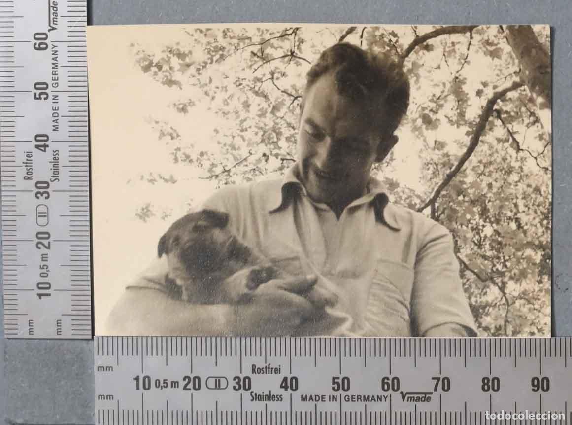 Antique Photography: FOTOGRAFIA. JOVEN CON PERRO