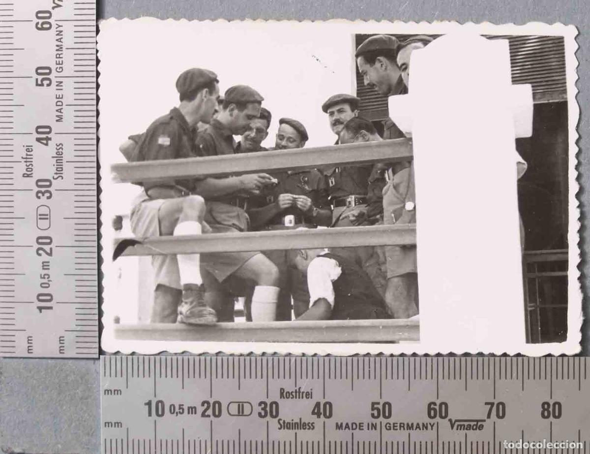Photographie ancienne: FOTOGRAFIA. FRENTE DE JUVENTUDES Y DIVISIONARIO. HACIA 1953
