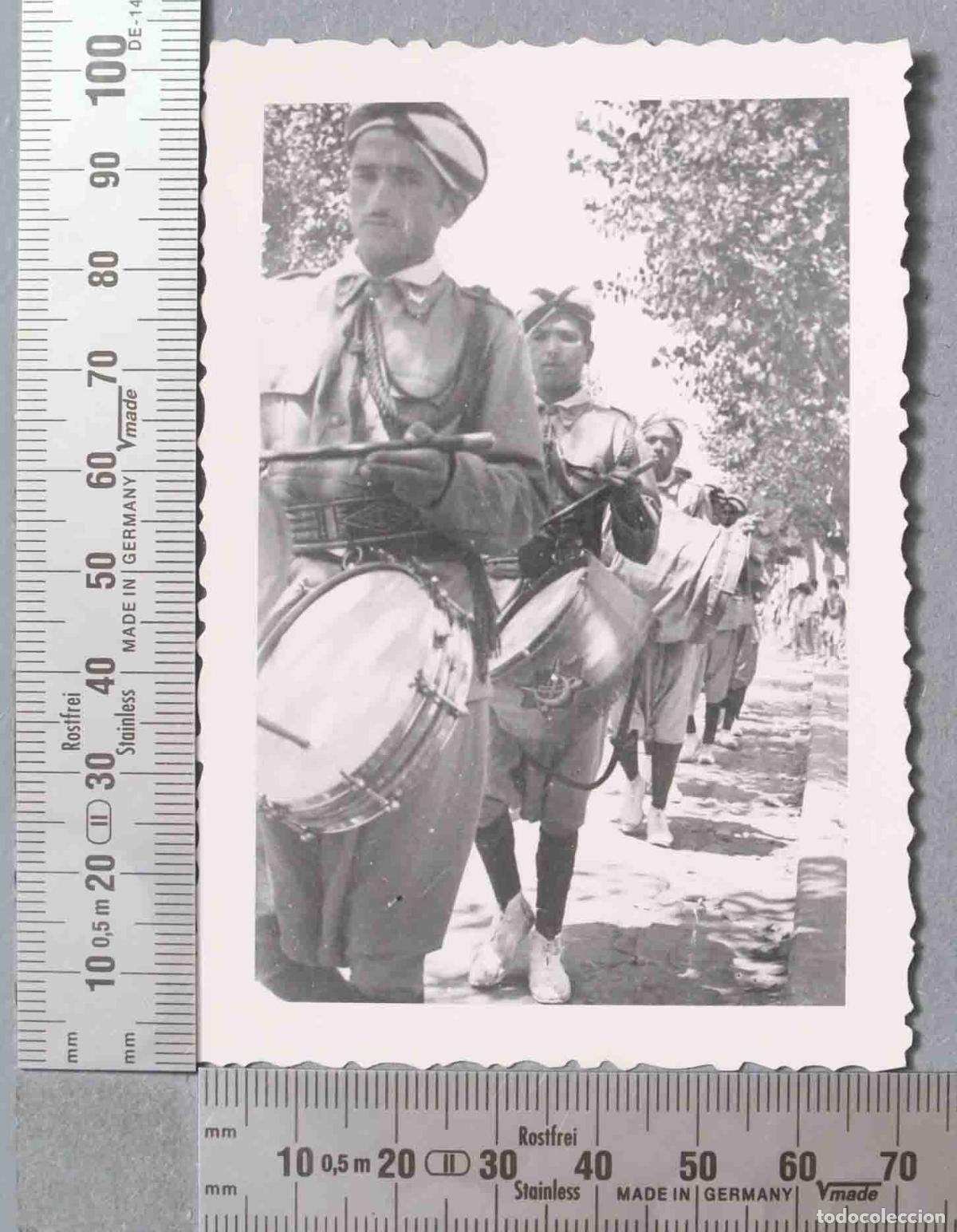 Antique Photography: FOTOGRAFIA. MARCHA TROPAS INDIGENAS PROTECTORADO. LARACHE O CEUTA. HACIA 1953