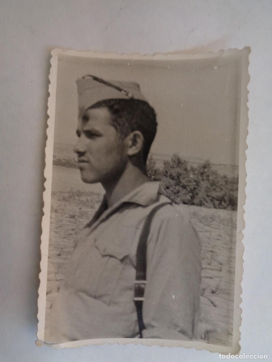 Fotograf&iacute;a antigua: LA LEGION : FOTO DE LEGIONARIO CON CHAPIRI