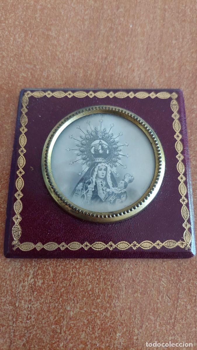 Fotograf&iacute;a antigua: Antigua foto Virgen de Linarejos