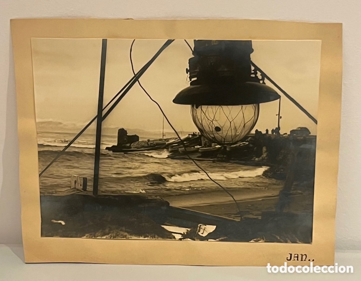 Fotografia antica: FOTOGRAF&Iacute;A: BARCAS EN LA COSTA BRAVA - 22 X 29,5 CM