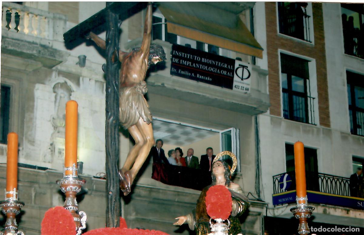 Antique Photography: SEMANA SANTA SEVILLA, ANTIGUA FOTOGRAFIA PASO MISTERIO HERMANDAD DE LA HINIESTA, 15X10 CMS