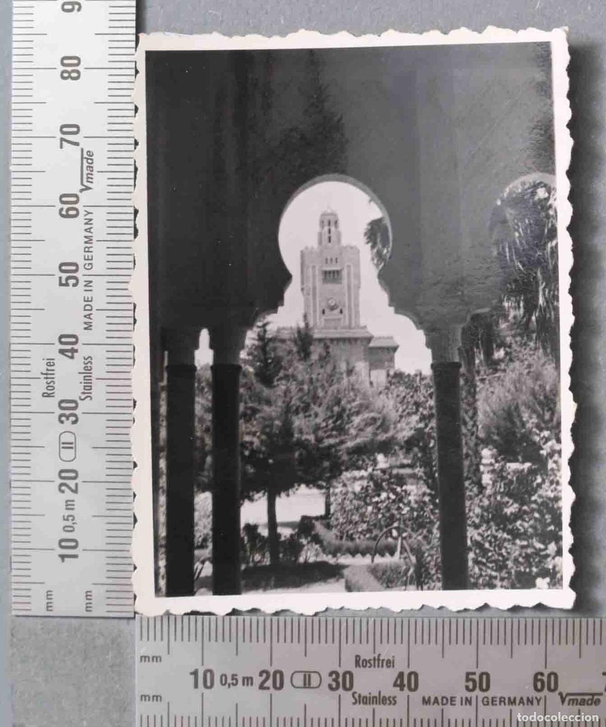 Photographie ancienne: FOTOGRAFIA. VISTA PROTECTORADO TORRE DE MANDO. HACIA 1953