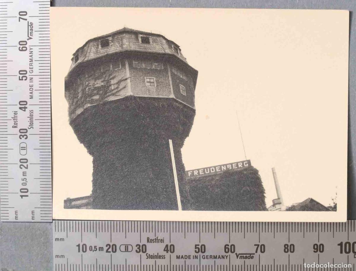 Photographie ancienne: FOTOGRAFIA. DEPOSITO DE AGUA RENANIA O SAARBR&Uuml;CKEN