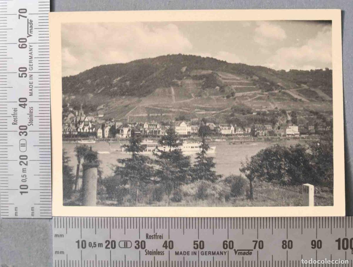 Alte Fotografie: FOTOGRAFIA. VISTA DE RENANIA O SAARBR&Uuml;CKEN LAGO