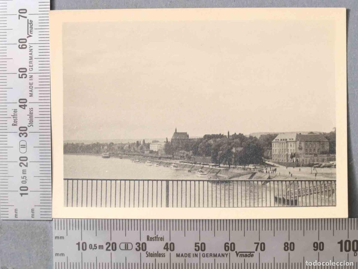 Alte Fotografie: FOTOGRAFIA. VISTA RENANIA O SAARBR&Uuml;CKEN