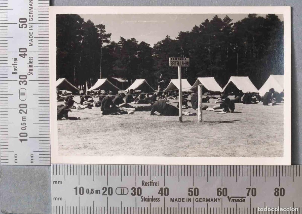 Fotografia antica: FOTOGRAFIA. FRENTE DE JUVENTUDES. HACIA 1953. COVALEDA. CENTURA BATALLA EBRO